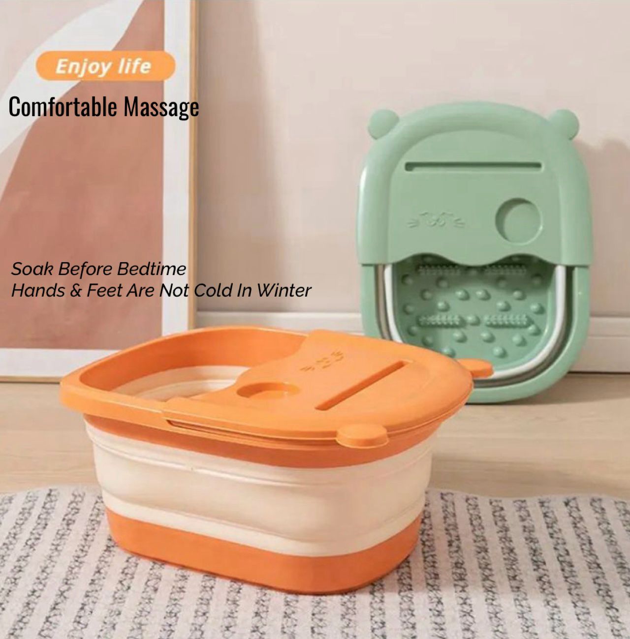 Collapsible Foot Massager