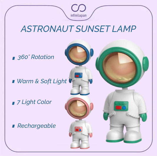 ASTRONAUT SUNSET LAMP